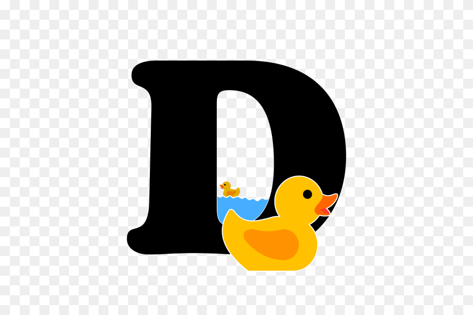 English Alphabet With Picture Letter D English Letter Cartoon, Text, Number, Symbol, Animal Png