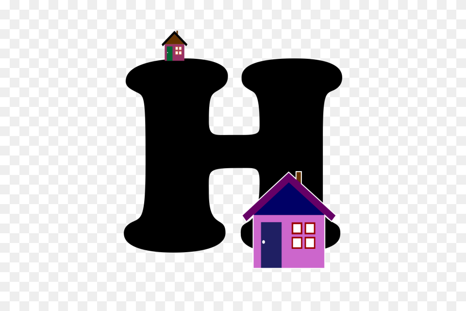 English Alphabet With Picture Letter H English Letter Cartoon, Neighborhood Free Transparent Png