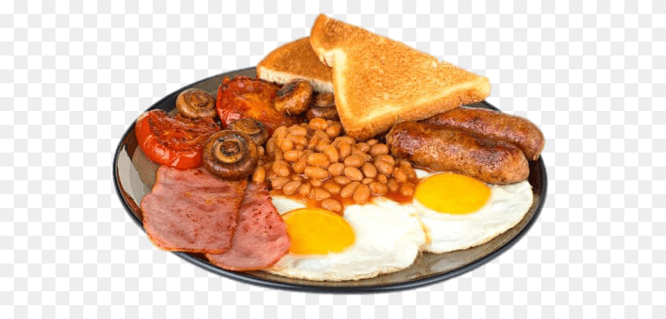 English Breakfast Plate, Food, Brunch, Hot Dog, Insect Png Image