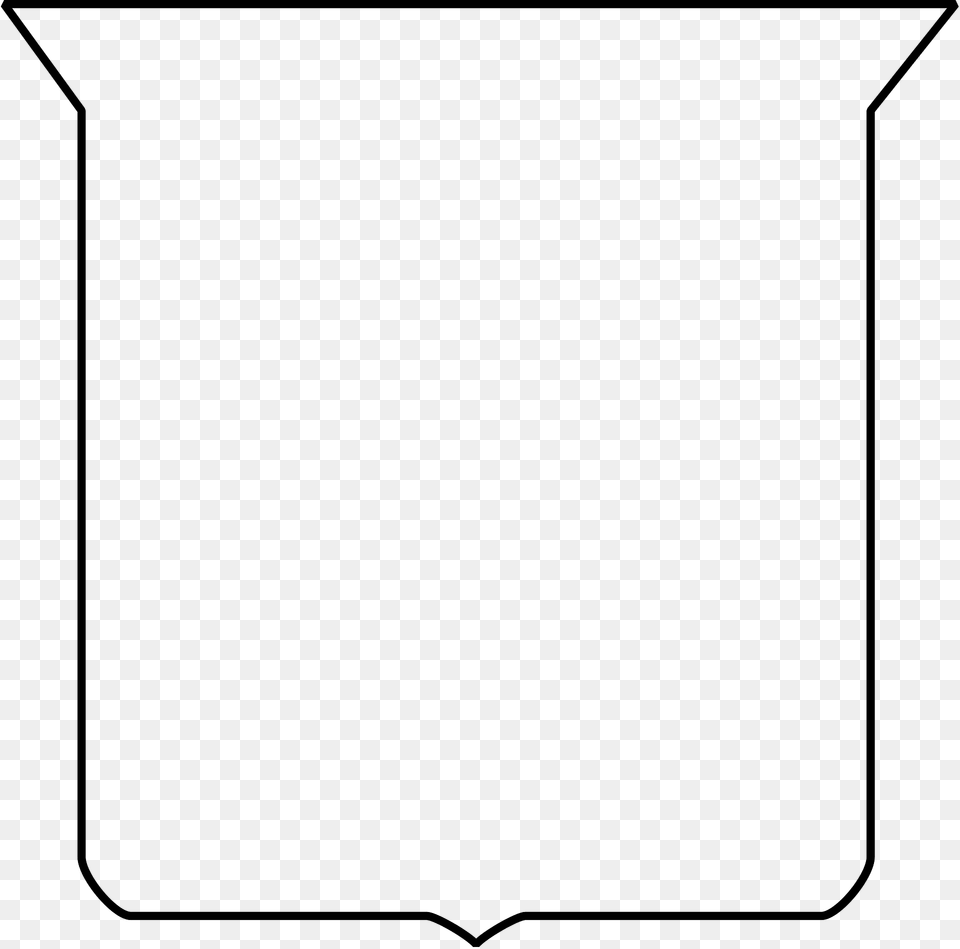 English Escutcheon Clipart, Green, White Board Free Transparent Png