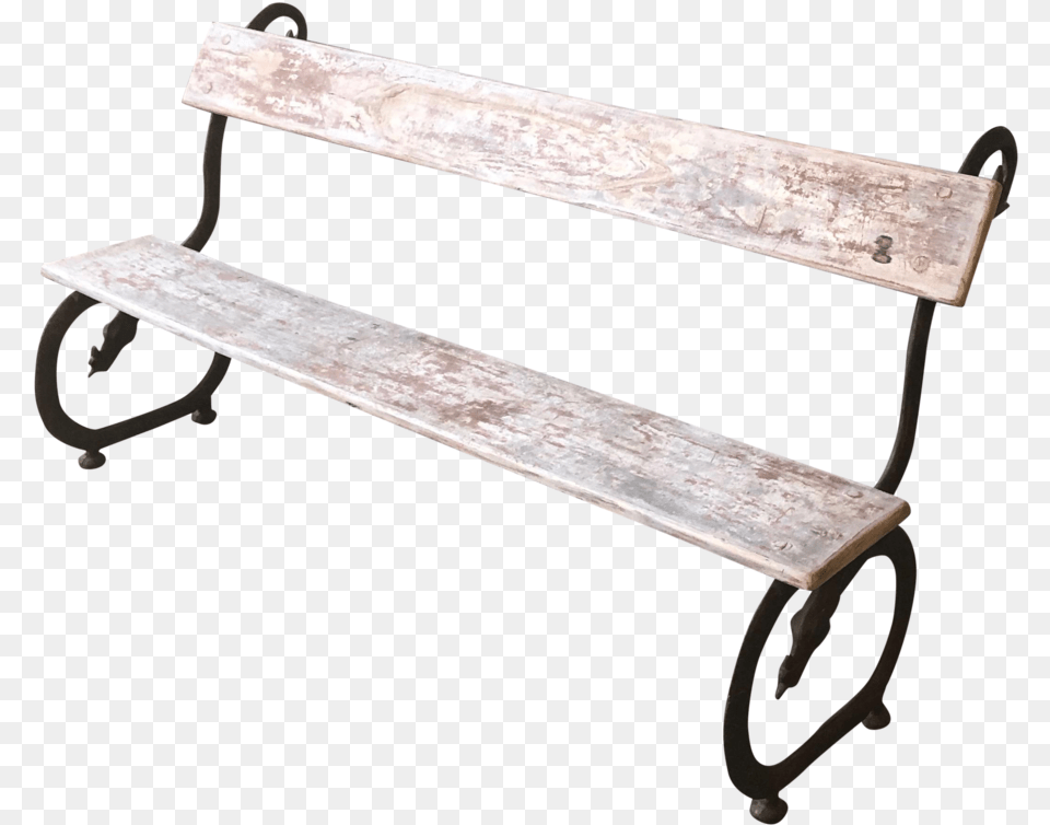 English Garden Bench With Cast Iron Serpent Base 4456 Outdoor Bench, Furniture, Park Bench, Blade, Dagger Free Png Download