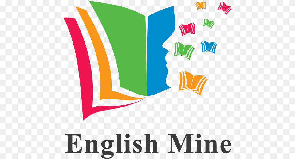 English Mine Logo Download Logo Icon Svg Logos For Educational Institutes, Reading, Person, Publication, Book Png Image