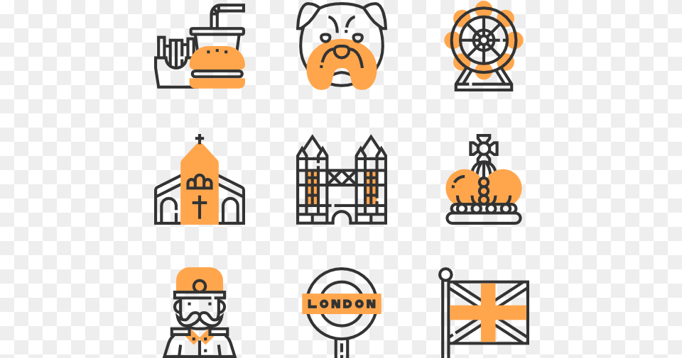 English Symbols Icon For Corruption, Person, Lamp, Lantern, Head Png Image