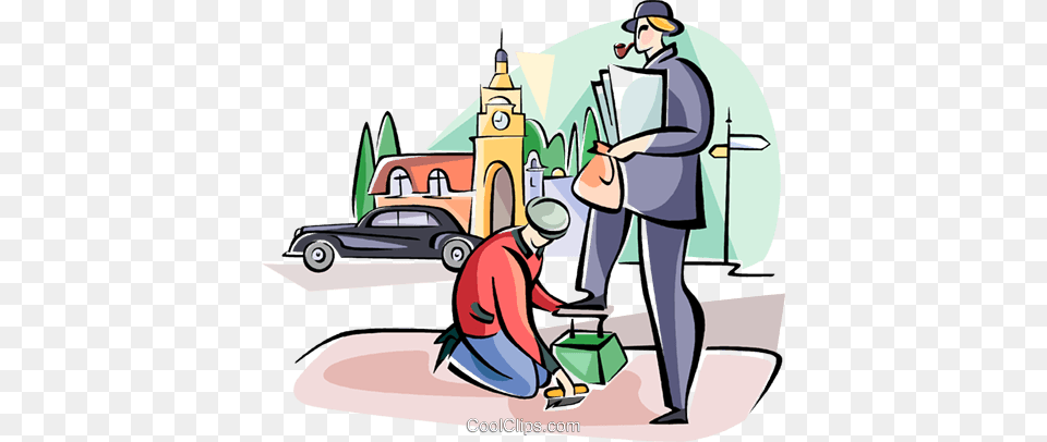 Englishmen Getting A Shoe Shine Royalty Vector Clip Art, Baby, Person, Cleaning, Head Free Transparent Png