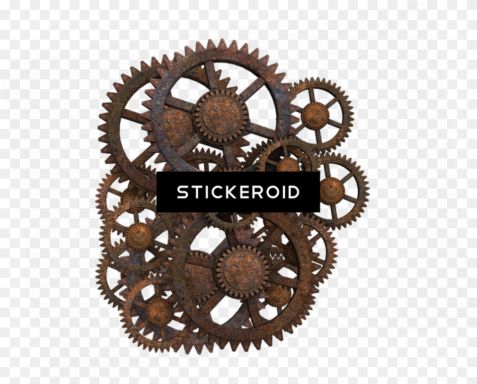 Engranaje Del Reloj Suizo Clipart Download Steampunk Gears, Machine, Wheel, Bronze, Gear Free Png