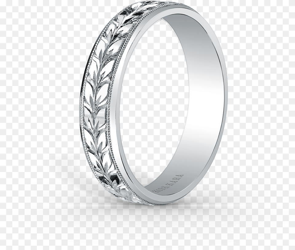 Engraved Bands For Men Kirk Kara Engraving Designs Wedding Bands, Platinum, Silver, Accessories, Jewelry Png Image