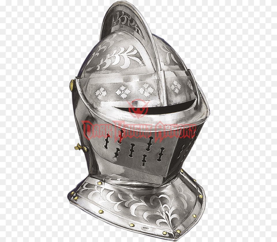 Engraved European Closed Helmet Medieval Helmets, Armor Png Image