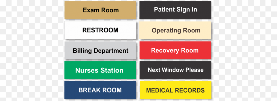 Engraved Medical Office Signs Office Name Plates And Windows Medical Office Signs, Text Free Transparent Png