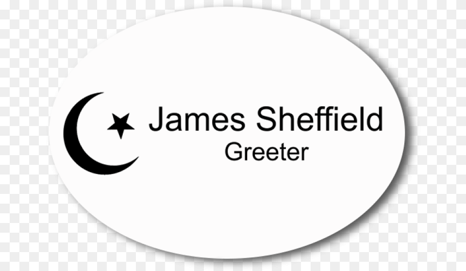 Engraved Oval Islam Name Tag English Institute Of Sheffield, Disk, Logo Free Png
