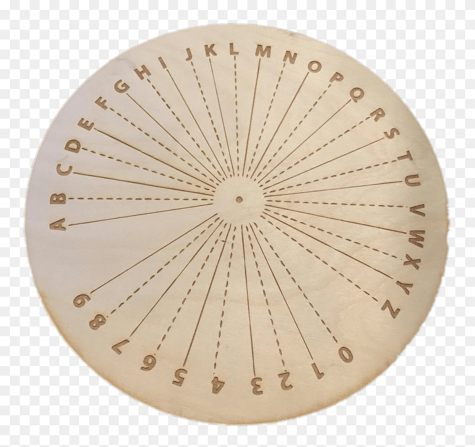 Engraved Pendulum Board With Alphabet And Numbers, Sundial, Home Decor, Tape Png