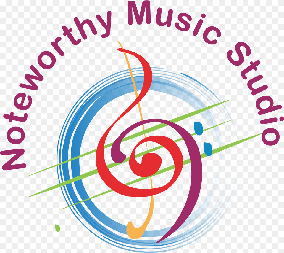 Enhanced Designs Heidi Pope Noteworthy Music Studio Logo Vertical Free Png Download