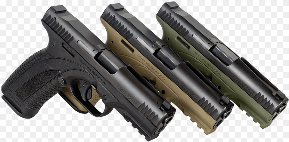 Enhanced F 9mm Pistol Caracal Enhanced F, Firearm, Gun, Handgun, Weapon Free Transparent Png