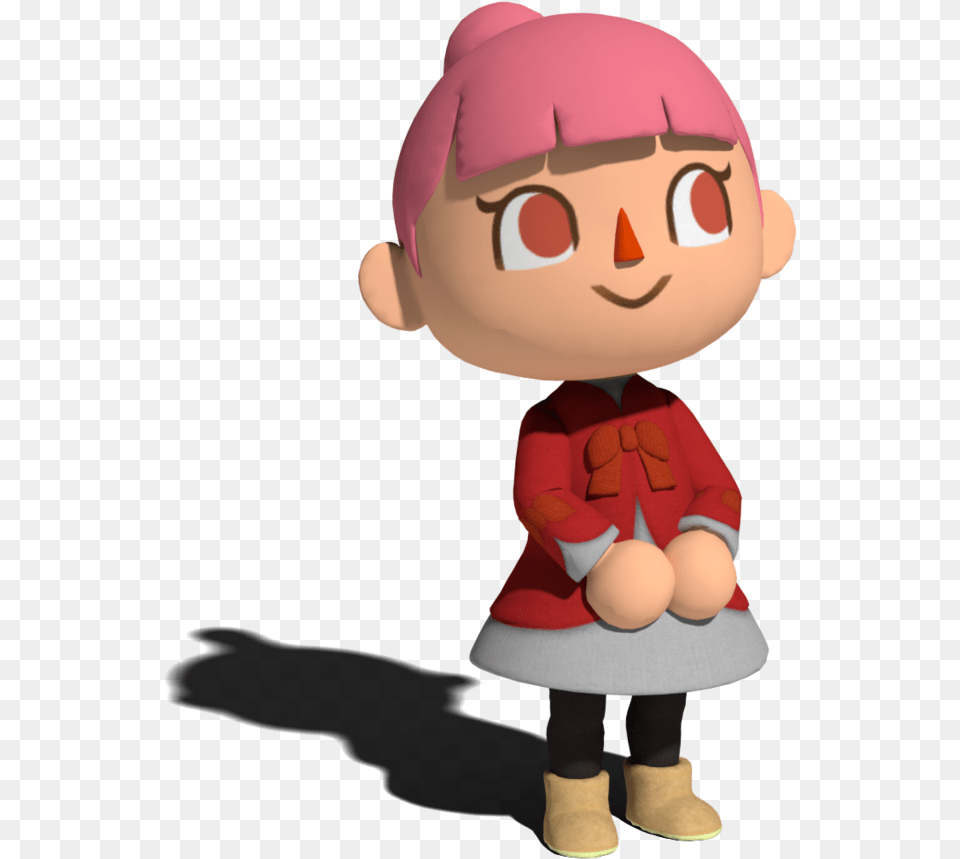 Enhanced Female By Theadorableoshawott Mario Kart 8 Deluxe Villager, Baby, Person, Doll, Toy Png