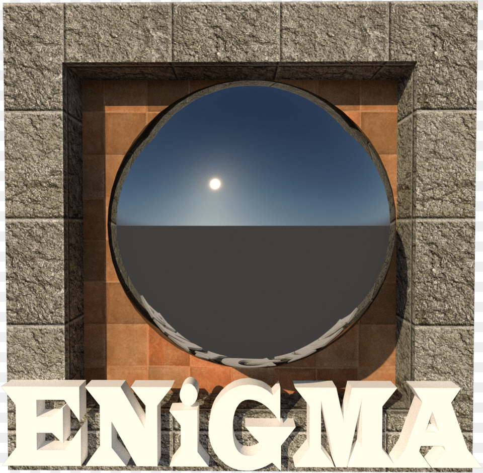 Enigma Logo Architecture, Sphere, Window, Hole Free Png Download