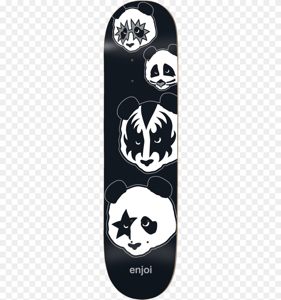 Enjoi Kiss Logo Deck Enjoi Skateboards, Animal, Mammal, Wildlife, Giant Panda Free Transparent Png