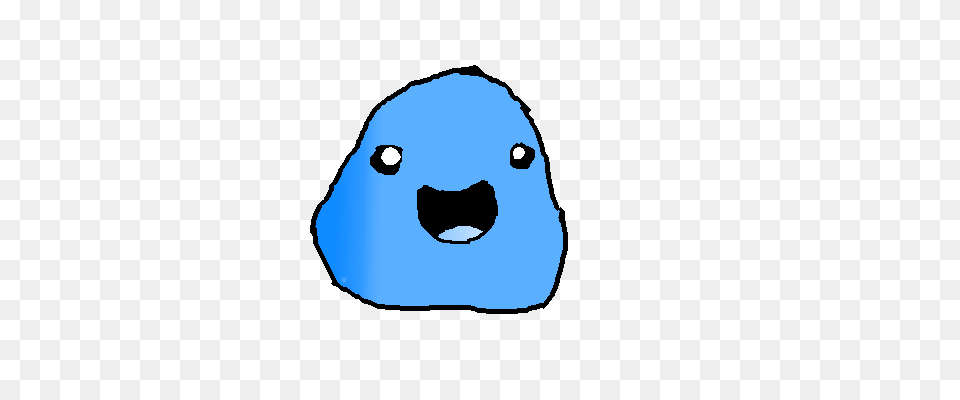 Enjoy A Transparent Puddle Plort Slimerancher, Face, Head, Person, Plush Free Png