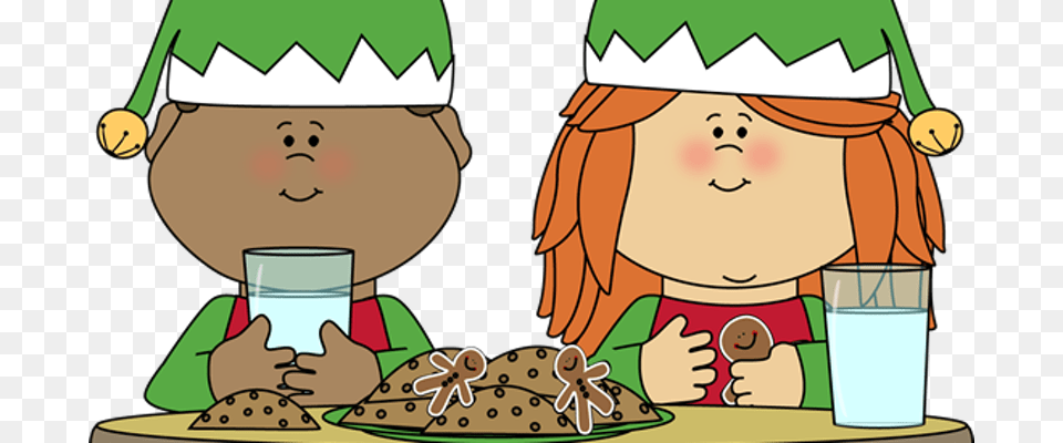 Enjoy Breakfast With The Elves And Help Yourself To Elf Eating A Cookie, Food, Meal, Lunch, Beverage Png Image
