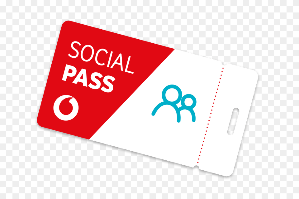 Enjoy Endless Data For The Things You Love With Vodafone Passes, Text, Business Card, Paper, Electronics Free Png Download