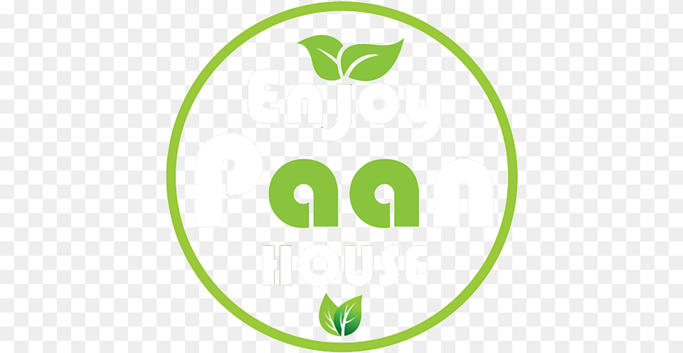 Enjoy House Logo, Green, Leaf, Plant, Herbal Free Png