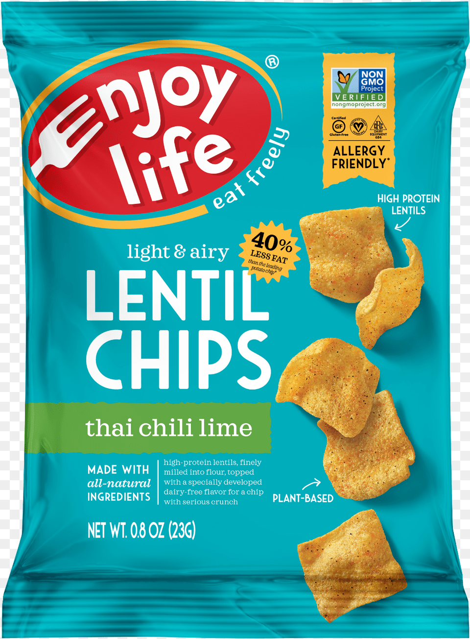 Enjoy Life Lentil Chips, Food, Snack, Bread, Cracker Free Transparent Png