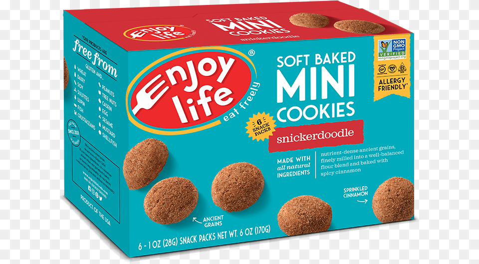 Enjoy Life Mini Cookies, Food, Sweets Png