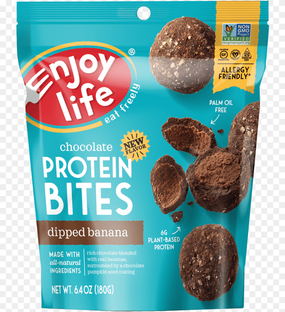 Enjoy Life Protein Bites, Advertisement, Cocoa, Dessert, Food Free Transparent Png