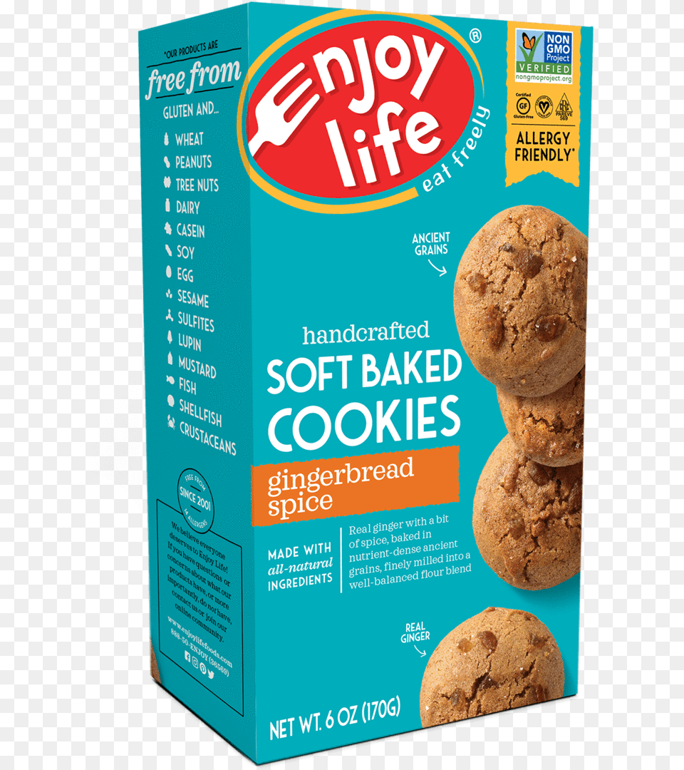 Enjoy Life Soft Baked Cookies, Food, Sweets, Bread, Cookie Free Transparent Png