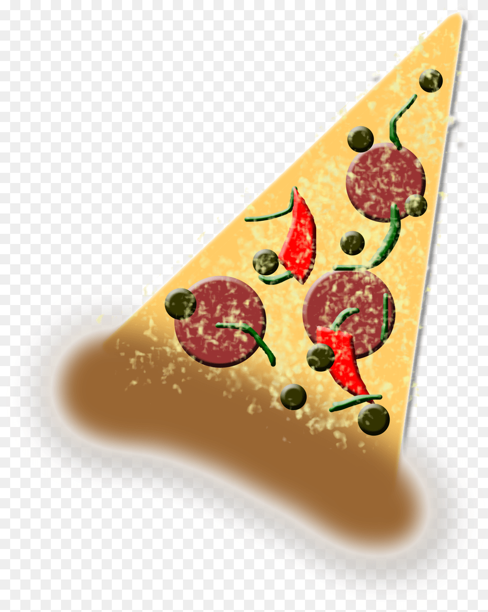 Enjoy Pizza Slice Cheese, Clothing, Hat, Party Hat Free Png