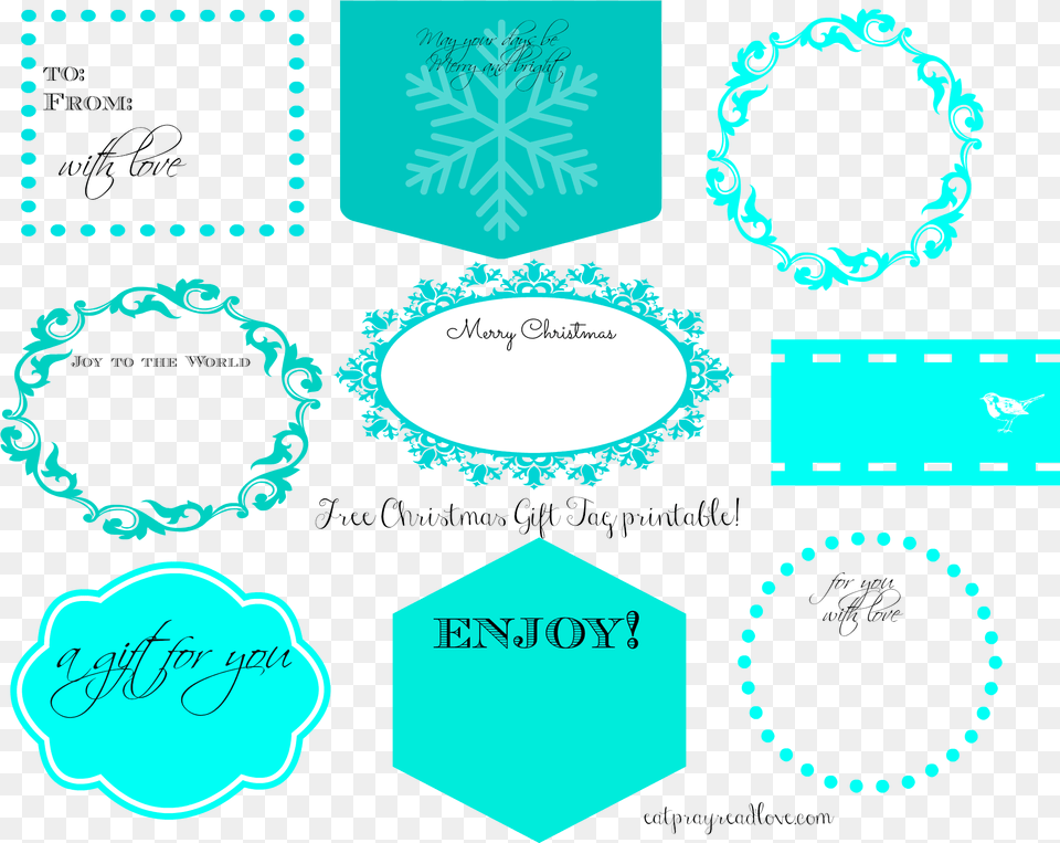 Enjoy These Gift Tags From Eatprayreadlove, Turquoise, Outdoors, Envelope, Mail Png
