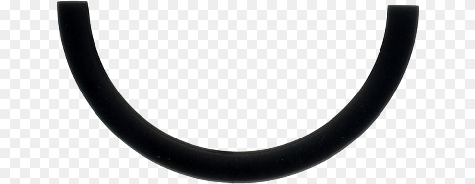 Enlarge Black Half Circle Outline Free Png