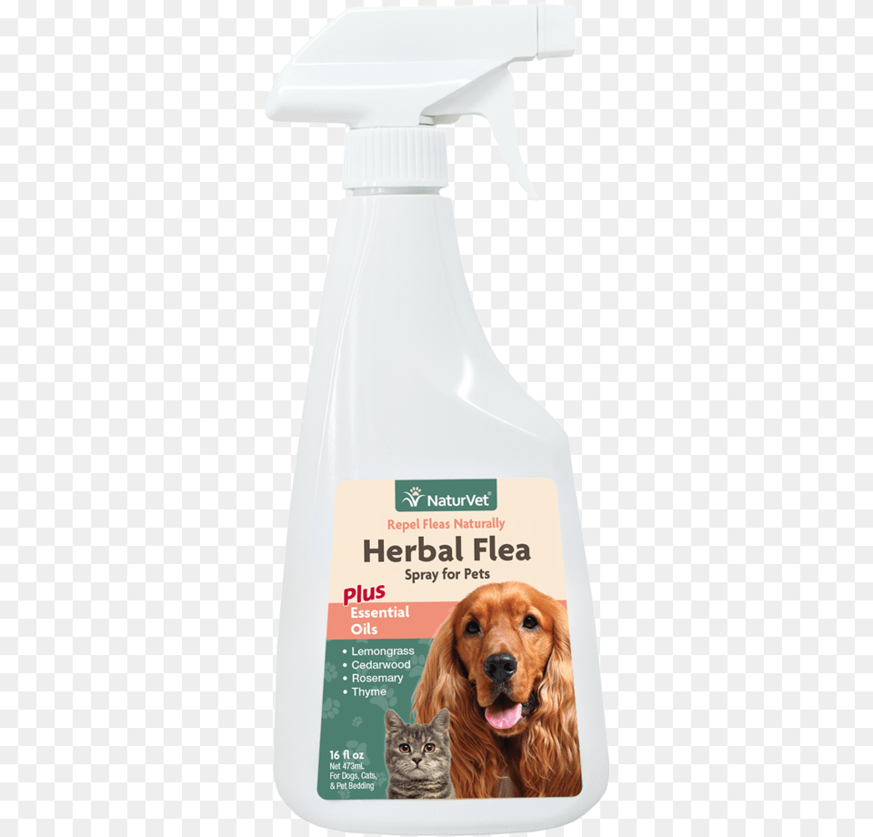 Enlarge Image Naturvet Herbal Flea Spray For Dogs Amp Cats, Animal, Canine, Dog, Mammal Free Png Download