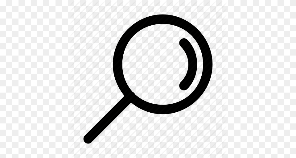Enlarge Inspect Locate Magnifying Glass Search Search Bar, Racket Free Png