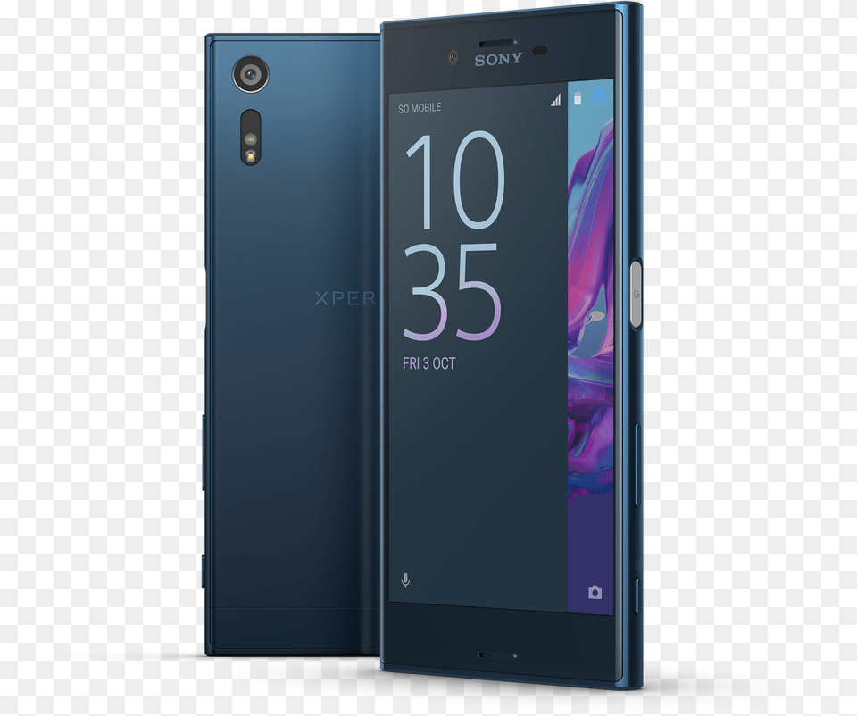 Enlarge Sony Xperia Xz Blue, Electronics, Mobile Phone, Phone Png Image