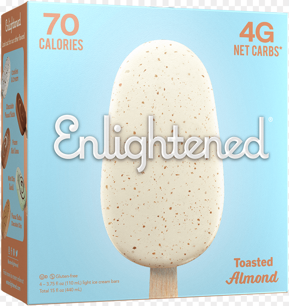 Enlightened Ice Cream Bars, Food, Sponge, Ice Pop Free Transparent Png