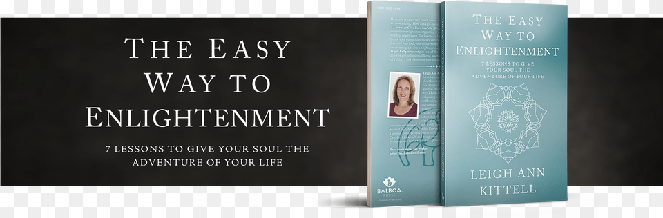 Enlightenment Ebooks Meditation Books Motivational Book Cover, Advertisement, Poster, Publication, Person Png