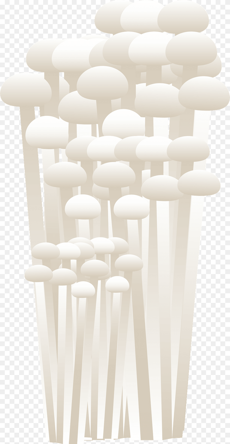 Enokitake Mushroom Clipart, Chandelier, Lamp, Fungus, Plant Png Image