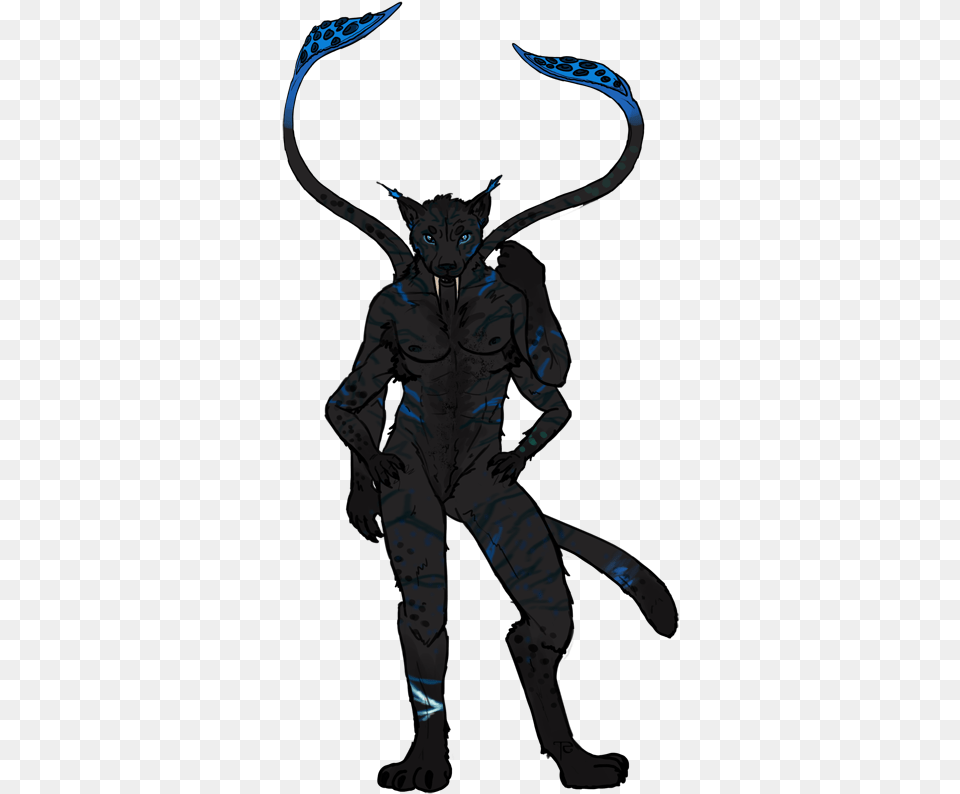 Enough Hands To Play A One Man Band Anthro Displacer Beast, Animal, Mammal, Panther, Wildlife Free Transparent Png