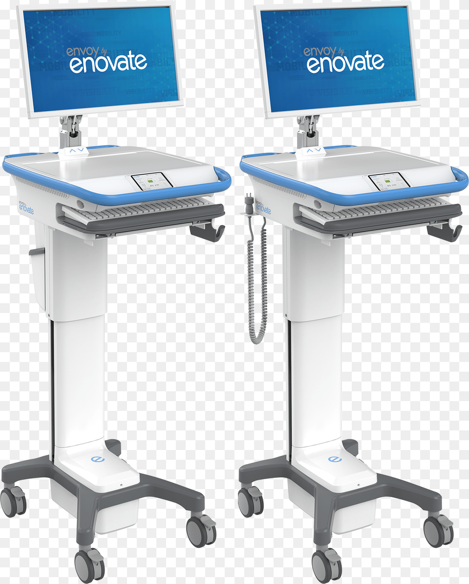 Enovate Envoy Workstation Enovate Envoy Cart Use, Desk, Furniture, Table, Architecture Free Png