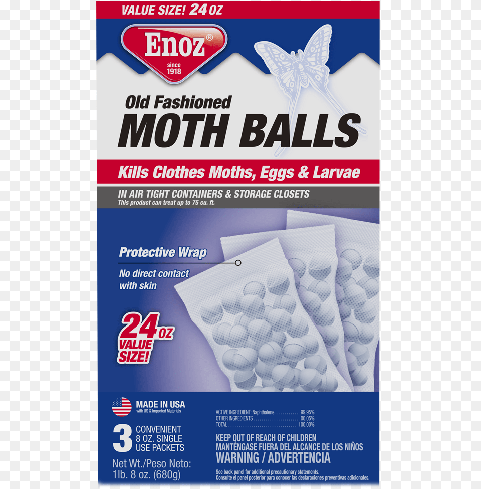 Enoz Moth Balls, Advertisement, Poster Png Image