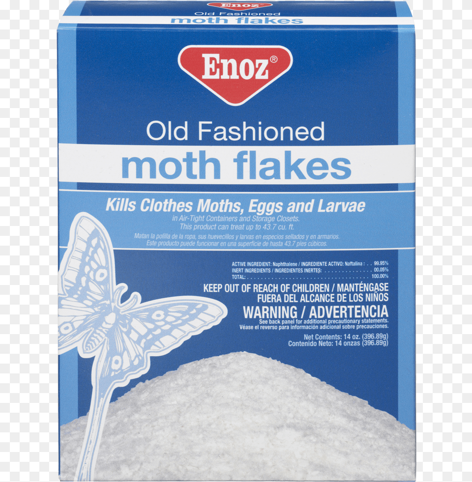 Enoz Old Fashioned Moth Flakes 14 Oz Enoz Moth Flakes Old Fashioned 14 Oz, Powder, Flour, Food Png