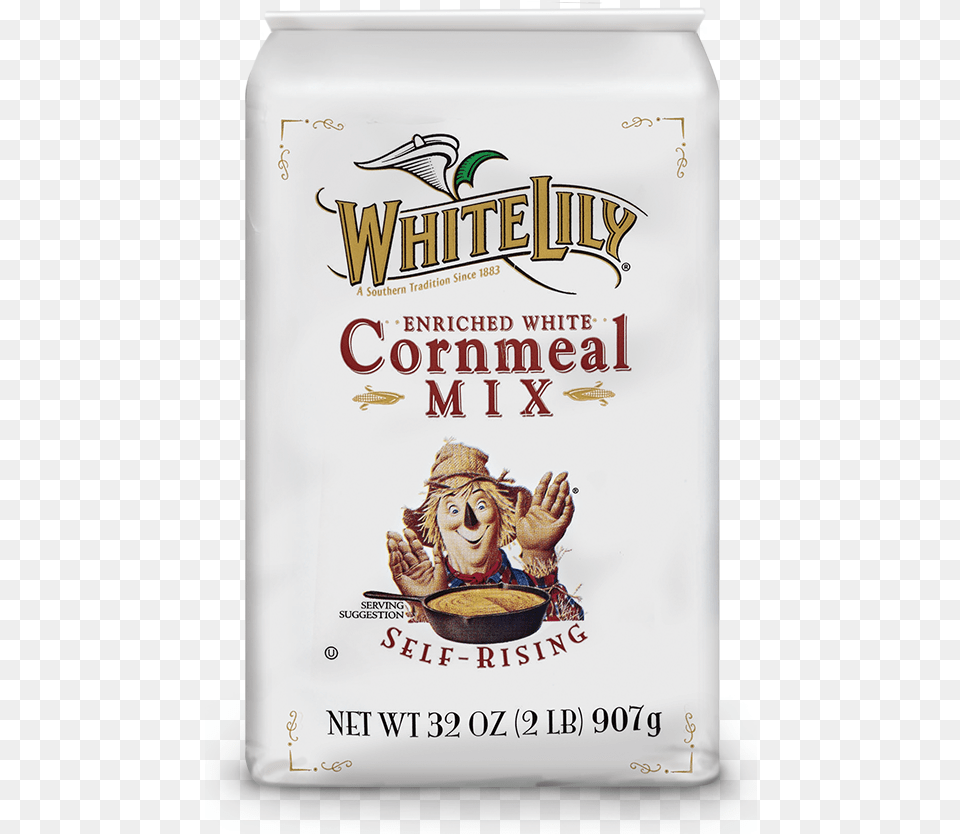 Enriched Self Rising White Corn Meal Mix Smuckers Self Rising Corn Meal, Person, Powder, Alcohol, Beer Png Image