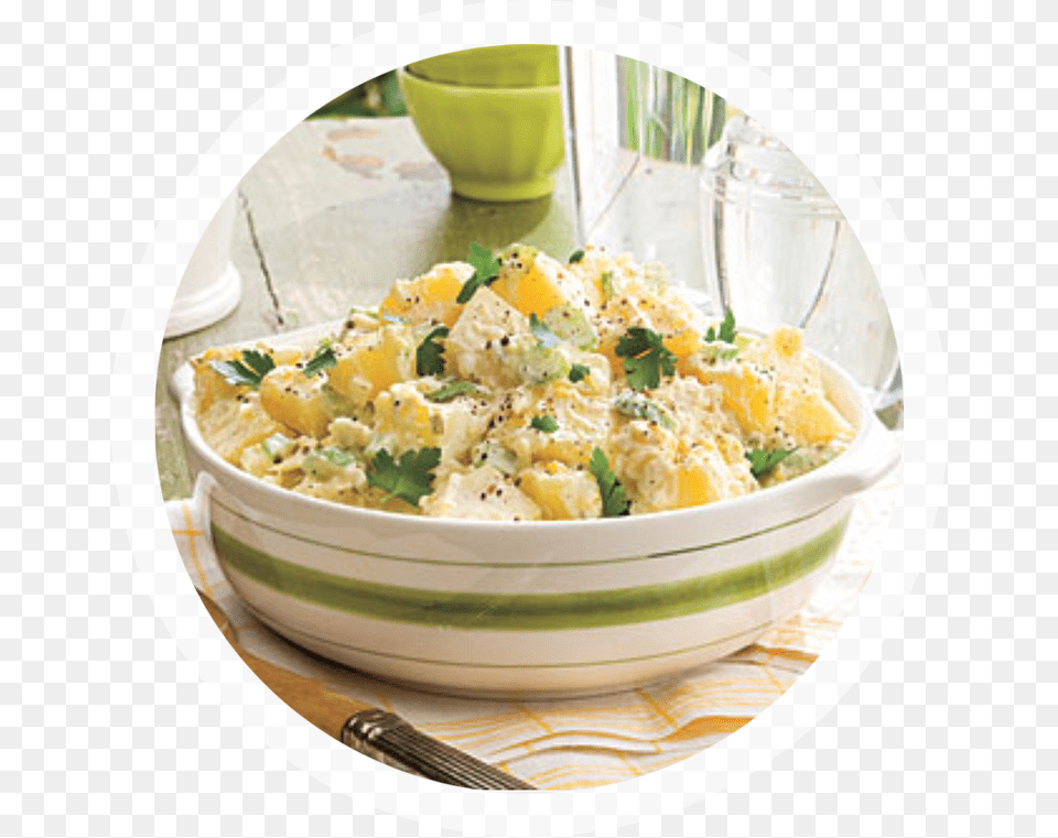 Ensalada De Papas Picnic Potato Salad, Food, Meal, Pasta, Produce Free Transparent Png