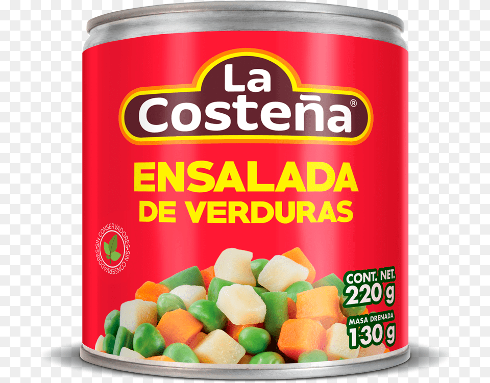 Ensalada De Verduras Ensalada De Verduras La, Aluminium, Tin, Can, Canned Goods Free Transparent Png