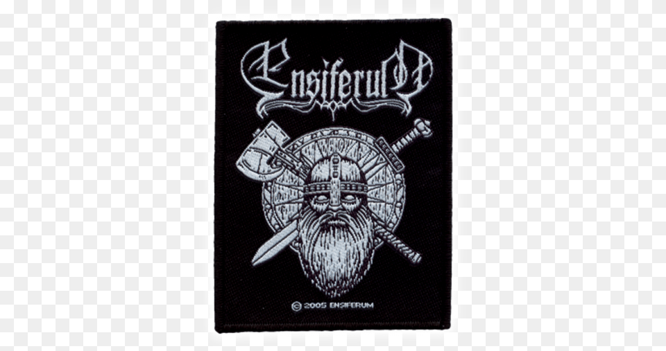 Ensiferum Quotsword Amp Axequot Patch Amon Amarth Woven Patch, Emblem, Symbol, Blackboard, Book Free Transparent Png