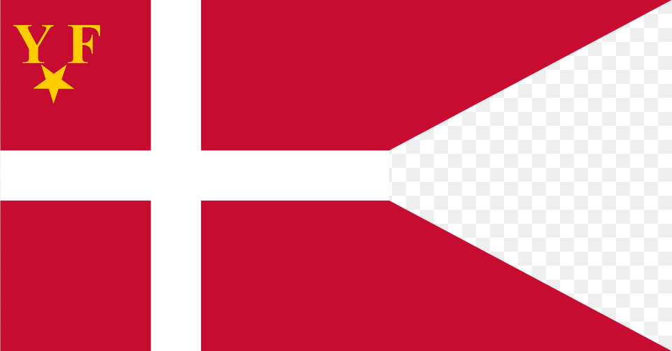 Ensign Of Randers Sejlklub Clipart, Flag Png Image