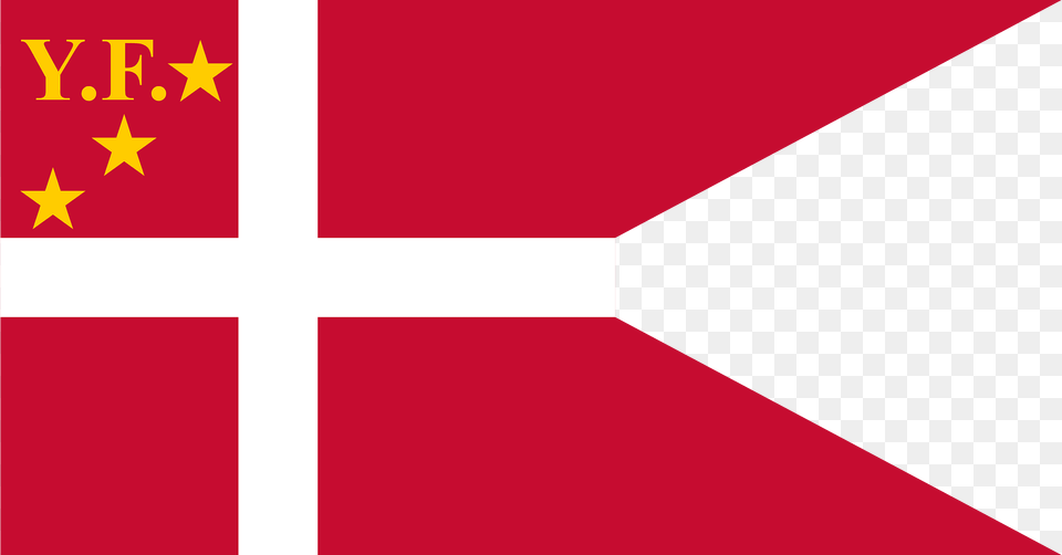 Ensign Of Royal Danish Yacht Club Clipart Png Image