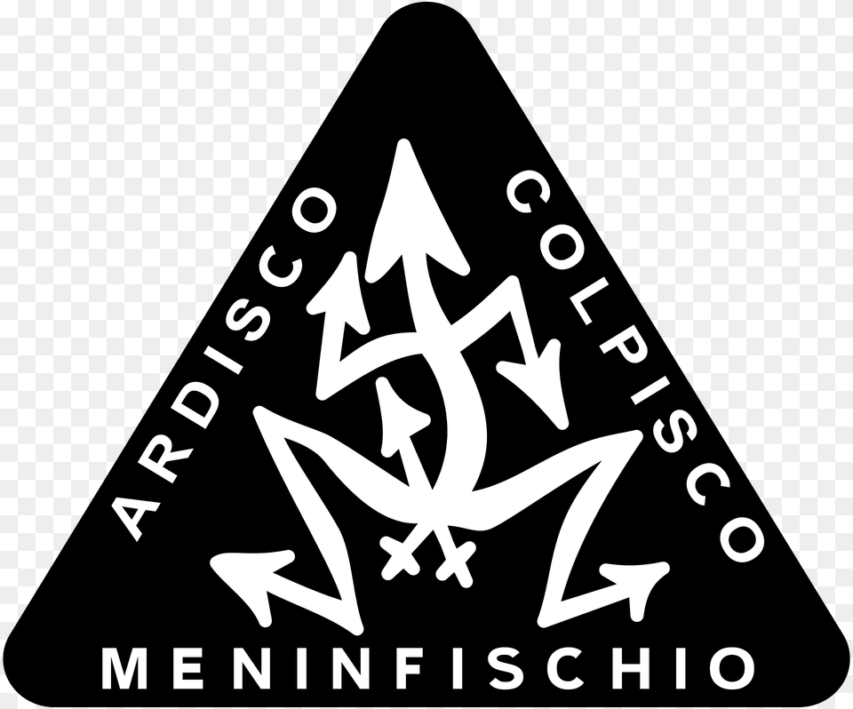 Ensign Of The 30 Stormo Bombardamento Terrestre Of The Italian Air Force Clipart, Triangle, Symbol, Dynamite, Weapon Png