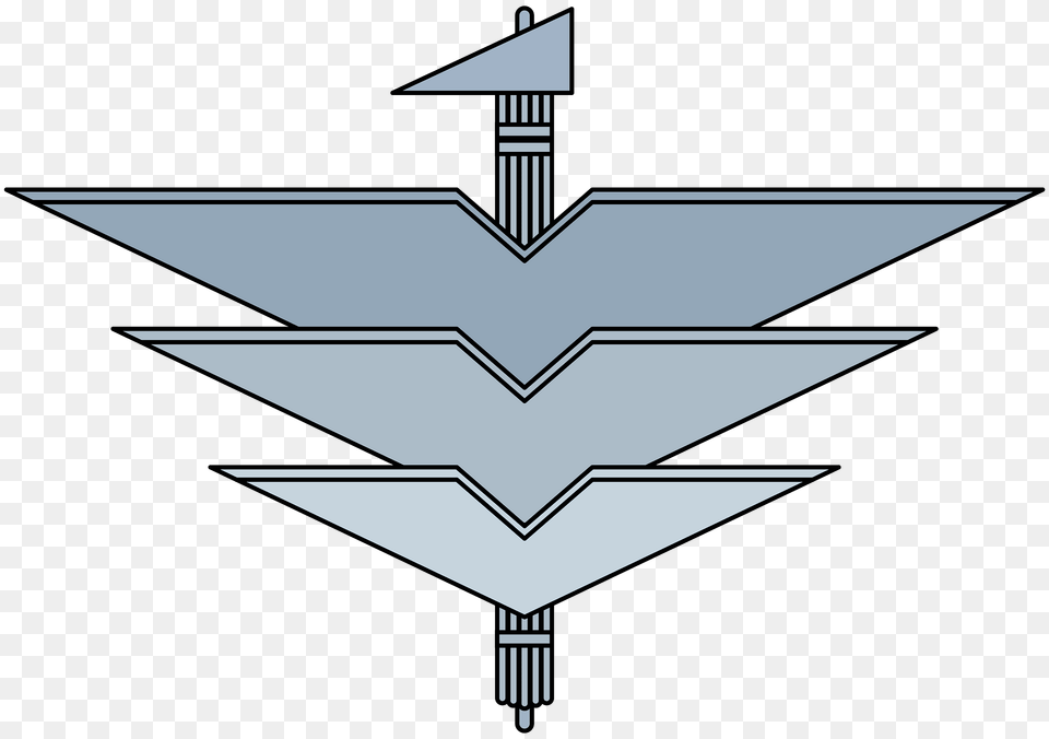 Ensign Of The 39 Stormo Of The Italian Air Force Clipart, Symbol, Weapon Free Transparent Png