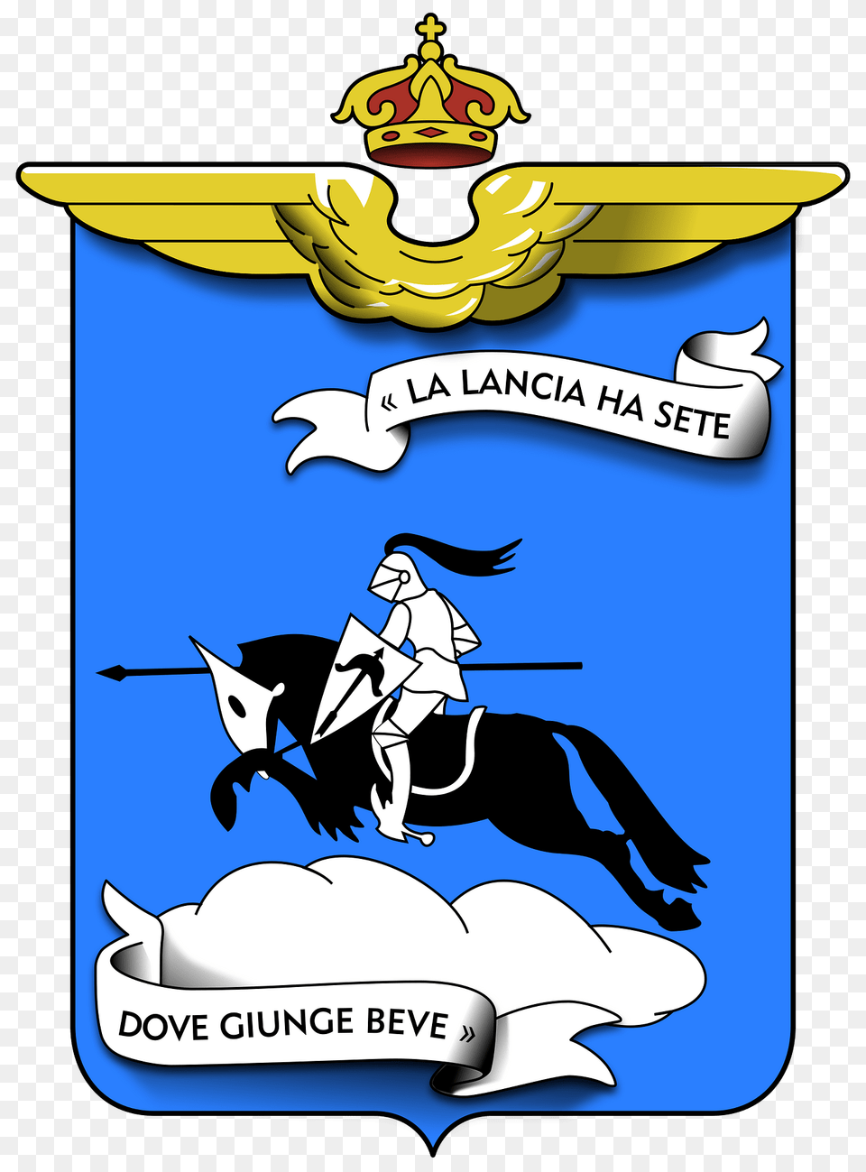 Ensign Of The 8 Gruppo Caccia Of The Italian Air Force Clipart, Person, Book, Comics, Publication Png