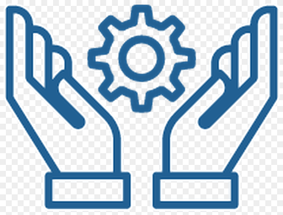 Ensure Successful Change Managed Services Icon, Machine, Gear Free Png Download